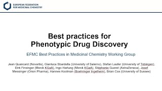 Phenotypic Drug Discovery  Webinar Part One [upl. by Yerffej]