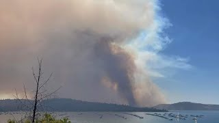 Thompson Fire Update Oroville [upl. by Blanca337]