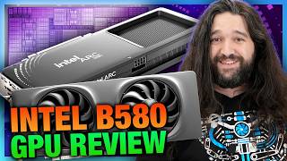 Intel Arc B580 Battlemage GPU Review amp Benchmarks vs NVIDIA RTX 4060 AMD RX 7600 amp More [upl. by Nahor257]