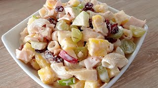 RECETA NAVIDEÑA DE ENSALADA fácil y deliciosa Sorprende a todos en tu cena [upl. by Arved]