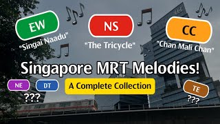 High Volume Singapore MRT Melodies amp Chimes [upl. by Sikleb403]