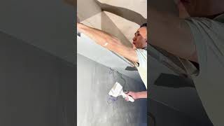 Satisfying Whitewash Removal Watch a Painter Scrape Like a Pro process scrap puttywork [upl. by Braeunig668]