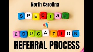 Tool Time Tuesday Special Education Referral Process in NC [upl. by Odnavres319]