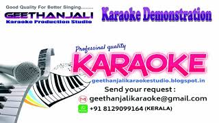 AARARO PAADA VANTHENE KARAOKE PORUTHATHU PODHUM TAMIL KARAOKE GEETHANJALI KARAOKE STUDIO [upl. by Mandel]