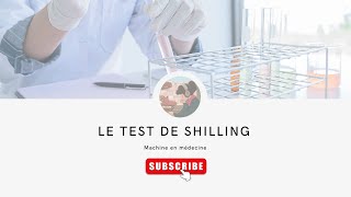 TEST de SCHILLING [upl. by Noffets]