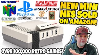 This Mini NES From AMAZON Has OVER 100000 RETRO Games NEW Super Console Cube X3 [upl. by Charyl]