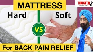 Soft vs Firm which type of Bed is Best for Back Pain Relief  Bianca Mattress Review  DrEducation [upl. by Adlei613]