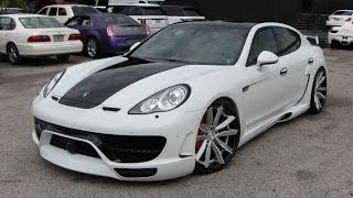 2014 Avorza Porsche Panamera Turbo S Hamann Widebody Edition  By Alex Vega at The Auto Firm [upl. by Alue914]