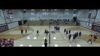 Lewiston High School vs Tri County High School Womens Varsity Volleyball [upl. by Kallick]