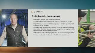 Copperstone Resources  VD CFO amp anrikningschef presenterar Q3 med QampA [upl. by Leanora804]