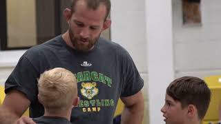 David quotThe Magic Manquot Taylor at Bearcat Wrestling Camp [upl. by Asilehc]