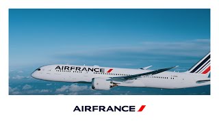 Le Boeing 787 Dreamliner d’Air France en plein vol [upl. by Fern]