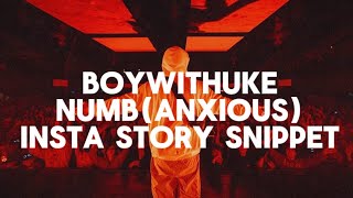 BoyWithUke  Anxious  Insta Story Snippet  Lyrics [upl. by Delamare]