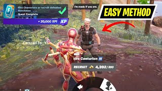 How to EASILY Hire Characters Fortnite [upl. by Kiri]