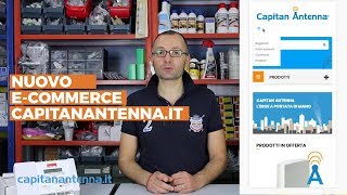 Nuovo ecommerce CapitanAntennait [upl. by Hermine817]