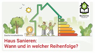 Bestandsgebäude sanieren Wann und in welcher Reihenfolge [upl. by Aihsetan]