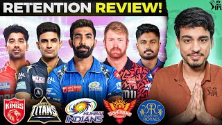 My IPL 2025 Teams Retentions Review 🤯🔥  Part 1  IPL 2025 Retention List [upl. by Rodolphe]