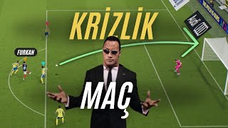 EKİPLE 3 VS 3 KRİZLİK E FOOTBALL 2025 MAÇI [upl. by Lura933]