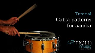 Caixa patterns for samba Free lesson [upl. by Einneb]