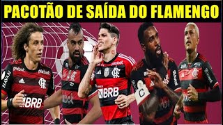 URGENTE PACOTÃO DE SAÍDA DO FLAMENGO [upl. by Trab]