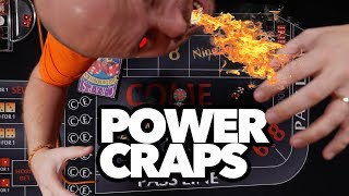 How to win with POWER CRAPS 🎲  Craps Betting Strategy [upl. by Lichtenfeld663]