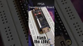 Flashing LEDs on Tang Nano 9K FPGA  Verilog shorts fpga [upl. by Eisor771]