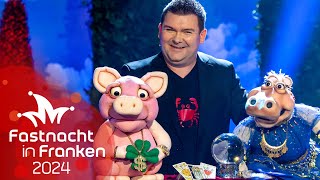 Sebastian Reich PigNic und Amanda Deutschrap  Fastnacht in Franken 2024  BR Kabarett amp Comedy [upl. by Eatnhoj]