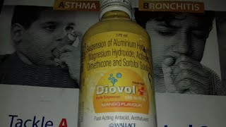 Diovol plus forte suspension Gais ka medicine  use full hindi review [upl. by Neerahs]