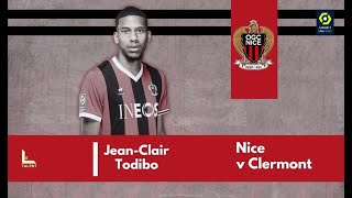 JeanClair Todibo vs Clermont  2023 [upl. by Lubeck]