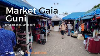 Weekend Flea Market in Singapore 🤯  Market Gaia Guni at Woodlands [upl. by Aliak]