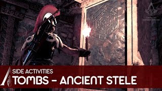 Assassins Creed Odyssey  All Tombs Ancient Stele Gameplay Walkthrough [upl. by Eneg]