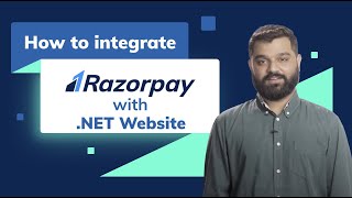 Razorpay Payment Gateway Integration in ASPNET powered website [upl. by Ramoh840]