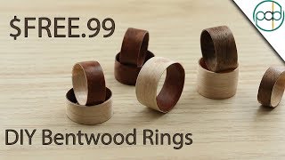 Making a Bentwood Ring  Basic DIY Rings for almost Free [upl. by Hirsch]