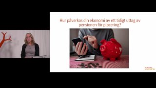 Rapportpresentation quotHur påverkas din ekonomi av ett tidigt uttag av pensionen för placeringquot [upl. by Assele]