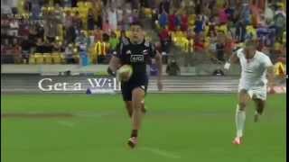 Rieko Ioane  Rugby Debut [upl. by Ecinhoj313]