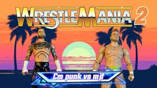 Cm punk vs mjf [upl. by Eirameinna]