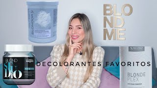 DECOLORANTES FAVORITOS  Madmoon peluquería [upl. by Cornew]