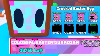 Lucky Block Legends Easter event 2 New Colossal pets [upl. by Elcarim]