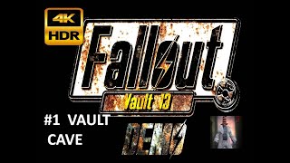 FALLOUT VAULT 13  The Vault Cave  4K HDR [upl. by Eldnek]