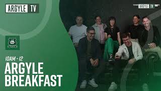 Argyle TV Breakfast Show  Sat 21st Sept [upl. by Raffaj]