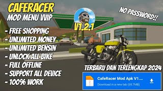 UPDATE CAFERACER MOD APK VERSI TERBARU 121  UNLIMITED MONEY amp FREE SHOPPING NO PASSWORD [upl. by Enileuqkcaj591]