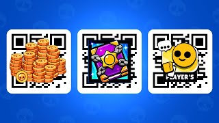 FREE REWARDS amp GIFTS 🎁 BRAWL STARS QR CODE [upl. by Saticilef124]