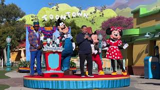 Mickeys Toontown Reopening Ceremony [upl. by Davidde]