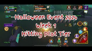 Arcane Legends Halloween Event 2024 Hitting Plat Tier Week 13 [upl. by Carpenter]