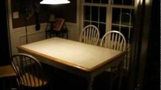 Poltergeist Caught on Tape Moving Kitchen Chairs [upl. by Malin]