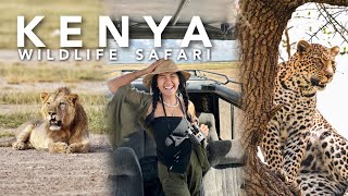 WILDLIFE SAFARI in KENYA AFRICA Masai Mara 🇰🇪 [upl. by Nahtam]