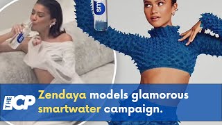 Zendaya models glamorous smartwater campaign [upl. by Pyotr]