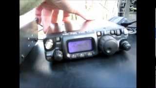 Yaesu FT817ND Field Test [upl. by Cari]