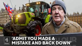 Farmers protest thousands march in London over inheritance tax [upl. by Mahtal283]