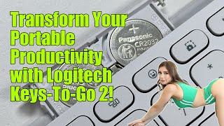 Logitech KeysToGo 2 review Ultraportable keyboard for iPad Mac even iPhone [upl. by Bambi]